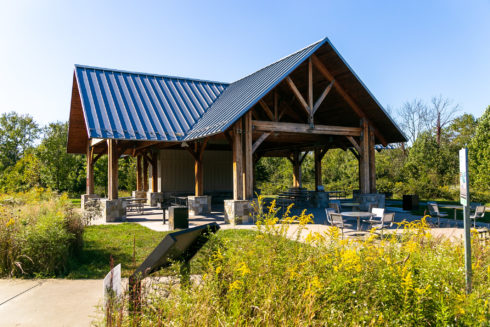 picnic shelter at East Norbeck Local Park