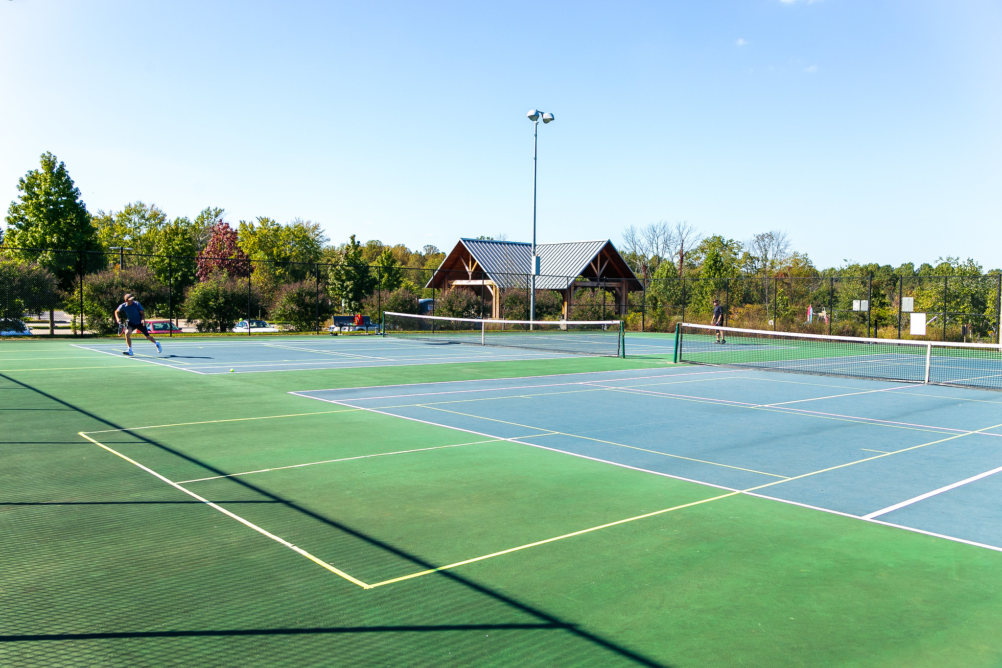 outdoor court at East Norbeck Local park