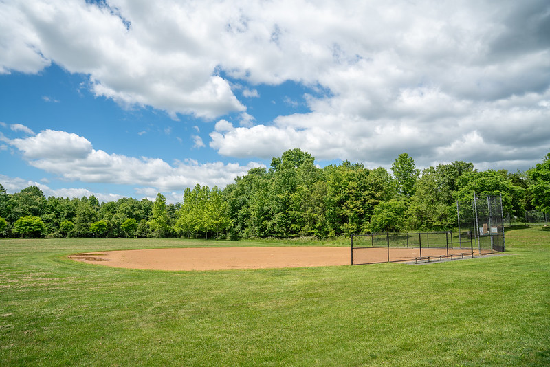 softball field at Columbia Local Park