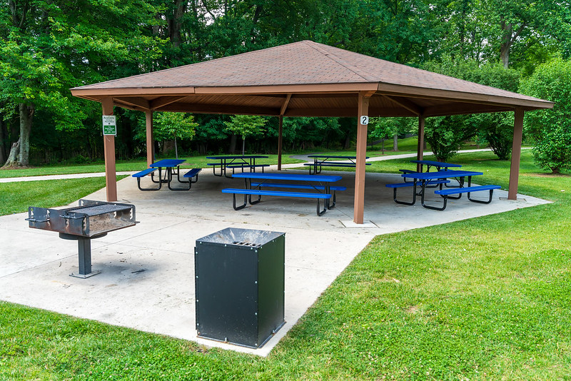 Picnic shelter at Stewartown Local Park