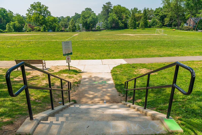 Stairs at Pinecrest Local Park 2025