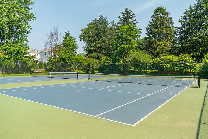 Tennis court at Pinecrest Local Park 2025