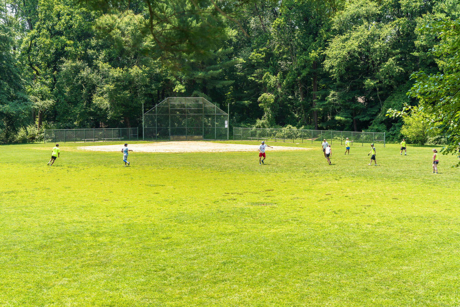 Athletic field at Stratton Local Park 2025