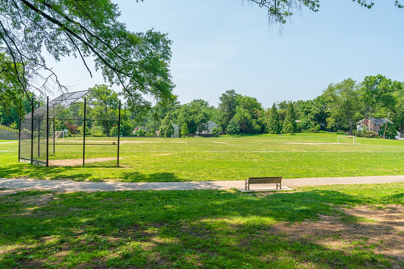 Athletic field at Pinecrest Local Park 2025