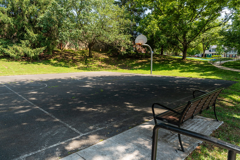 Basketball Court at Longwood Local Park