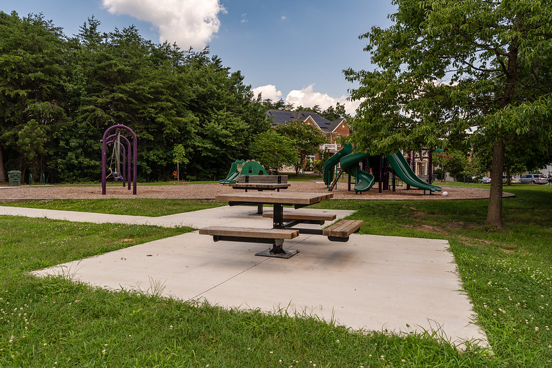 picnic table at Cross Creek Club Local Park