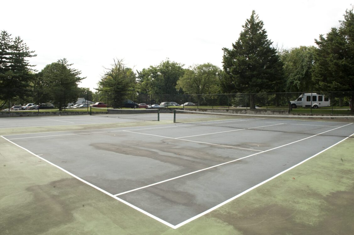 Tennis courts Argyle Local Park