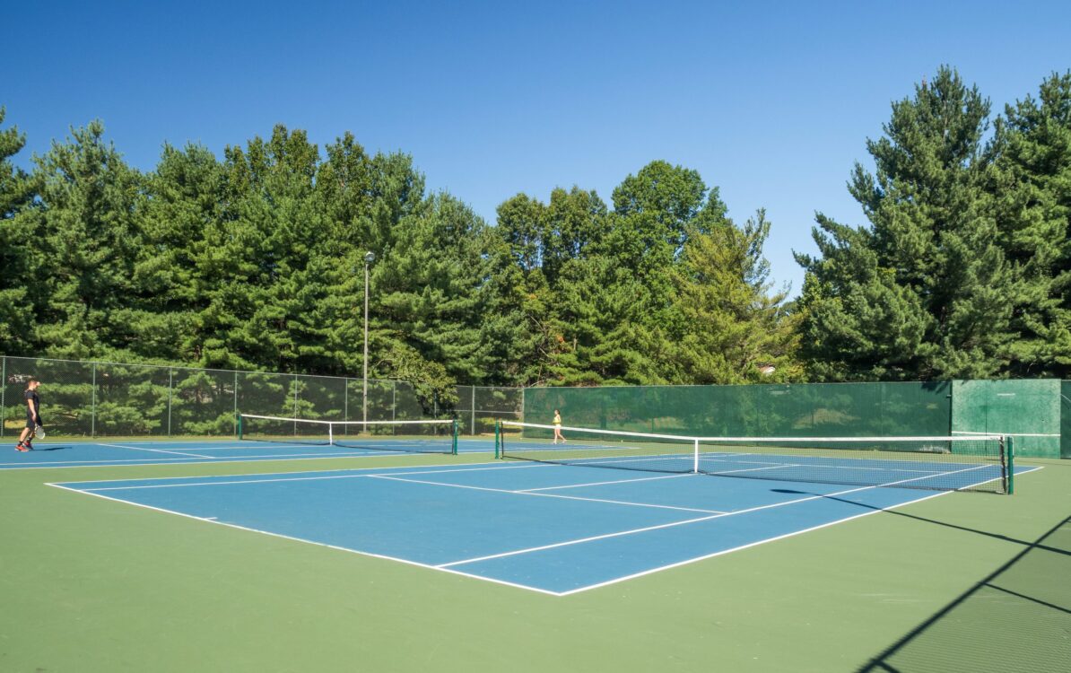Tennis Courts at Blueberry-Hill