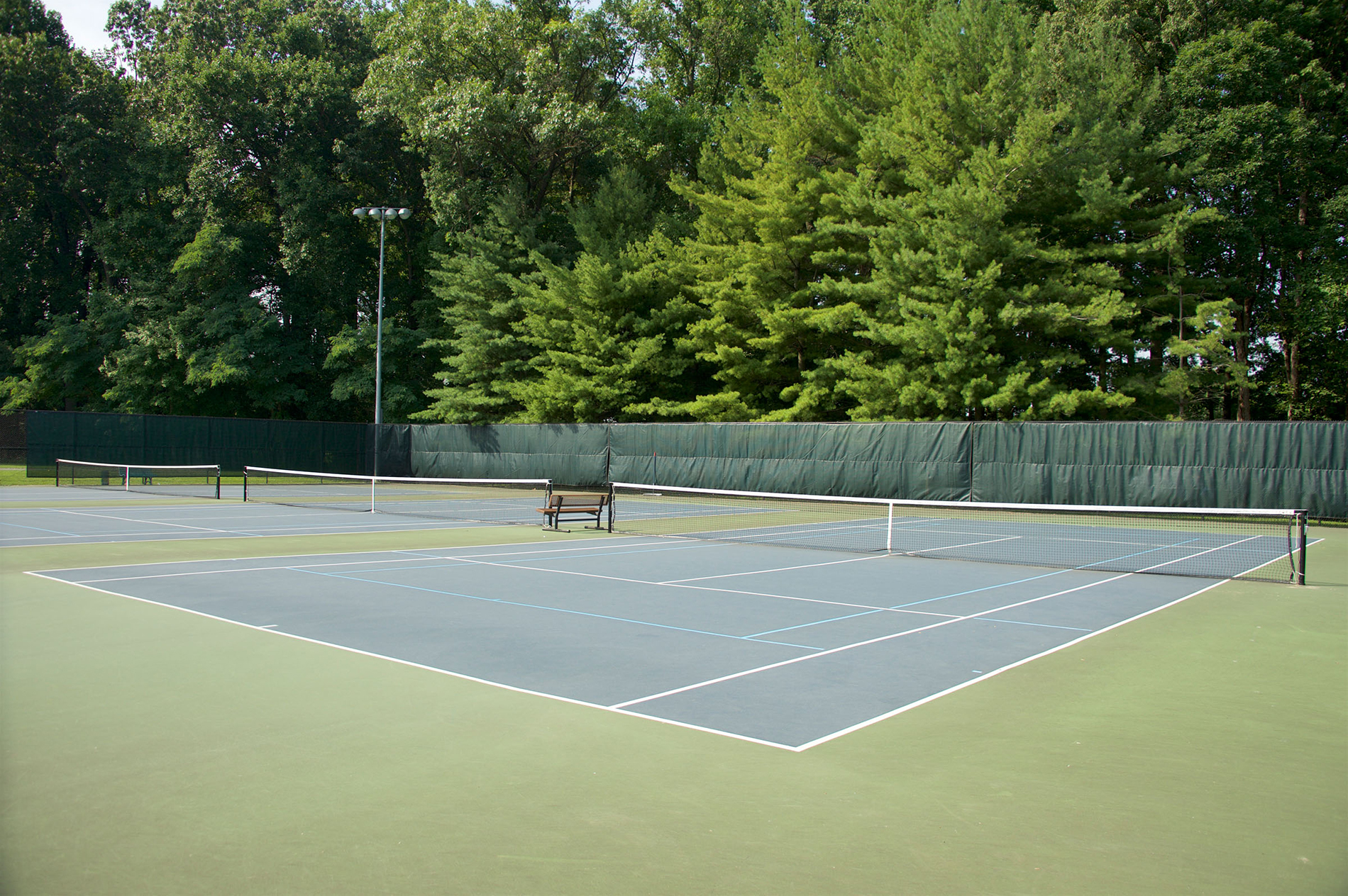 Tennis Courts at Cabin John Regional Park
