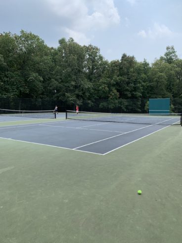 tennis court Dufief Local Park