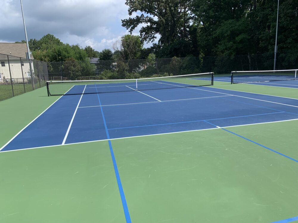 Good Hope Local Park blue and green tennis and pickleball court