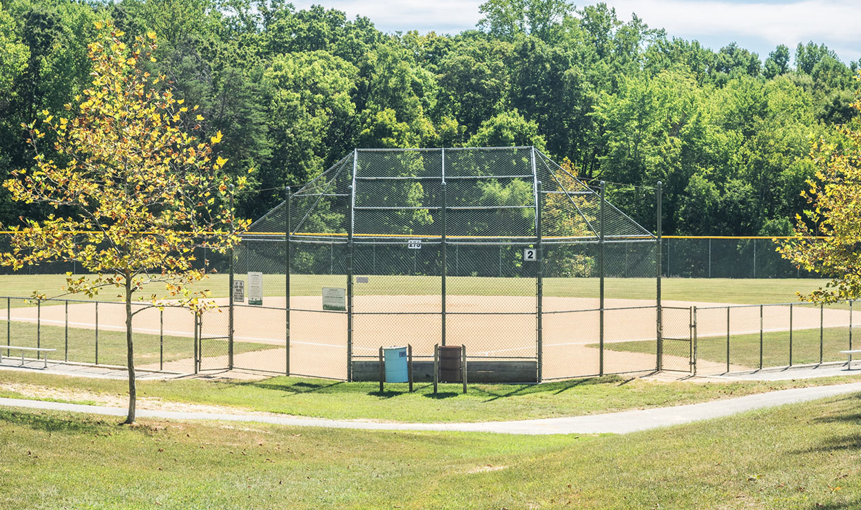 baseball diamond fairland- recerational park