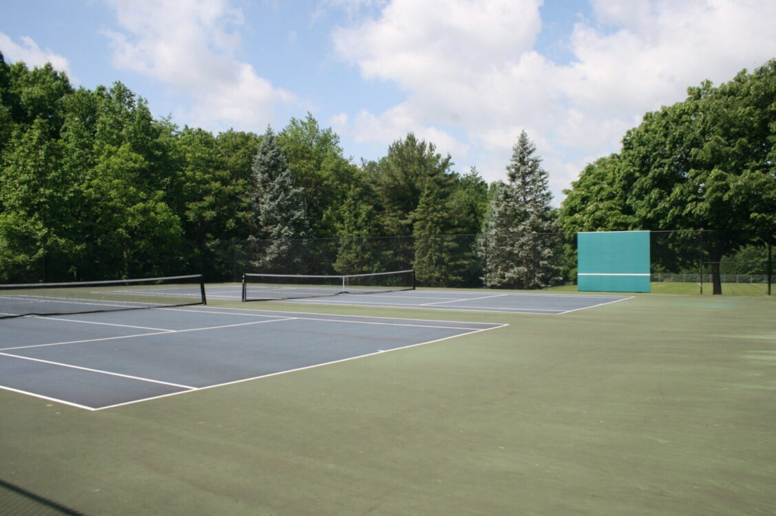 Tennis Court at Moyer Road Local Park