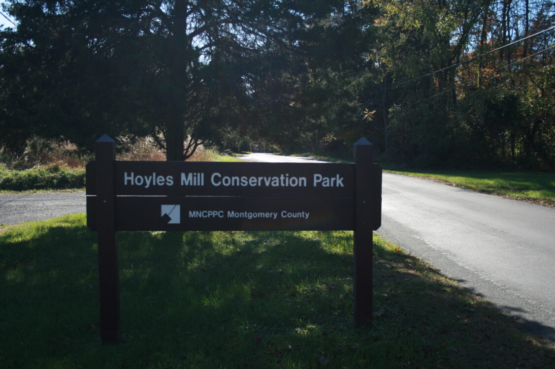 park sign hoyles mill conservation park