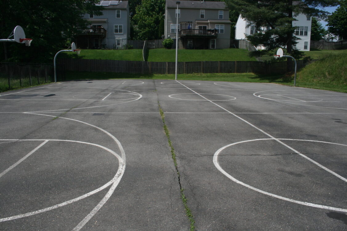 Basketball Court Plumgar Local Park