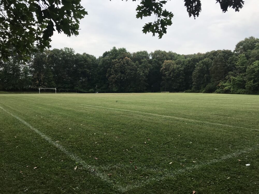 Soccer Field at Hunters Woods Local Park