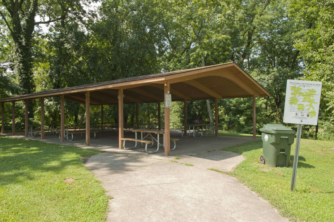 picnic shelter Long Branch-Wayne Local Park