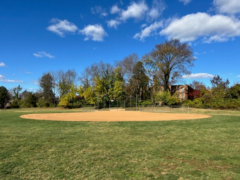 Softball field at Norwood Local Park