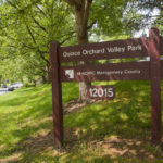 Quince Orchard Valley – Brown and White Sign