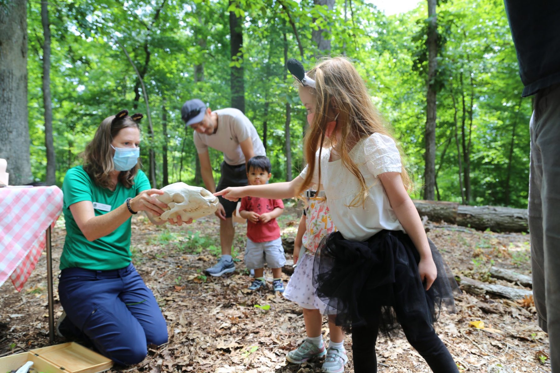 People in nature