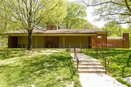 exterior of activity building viers mill local park