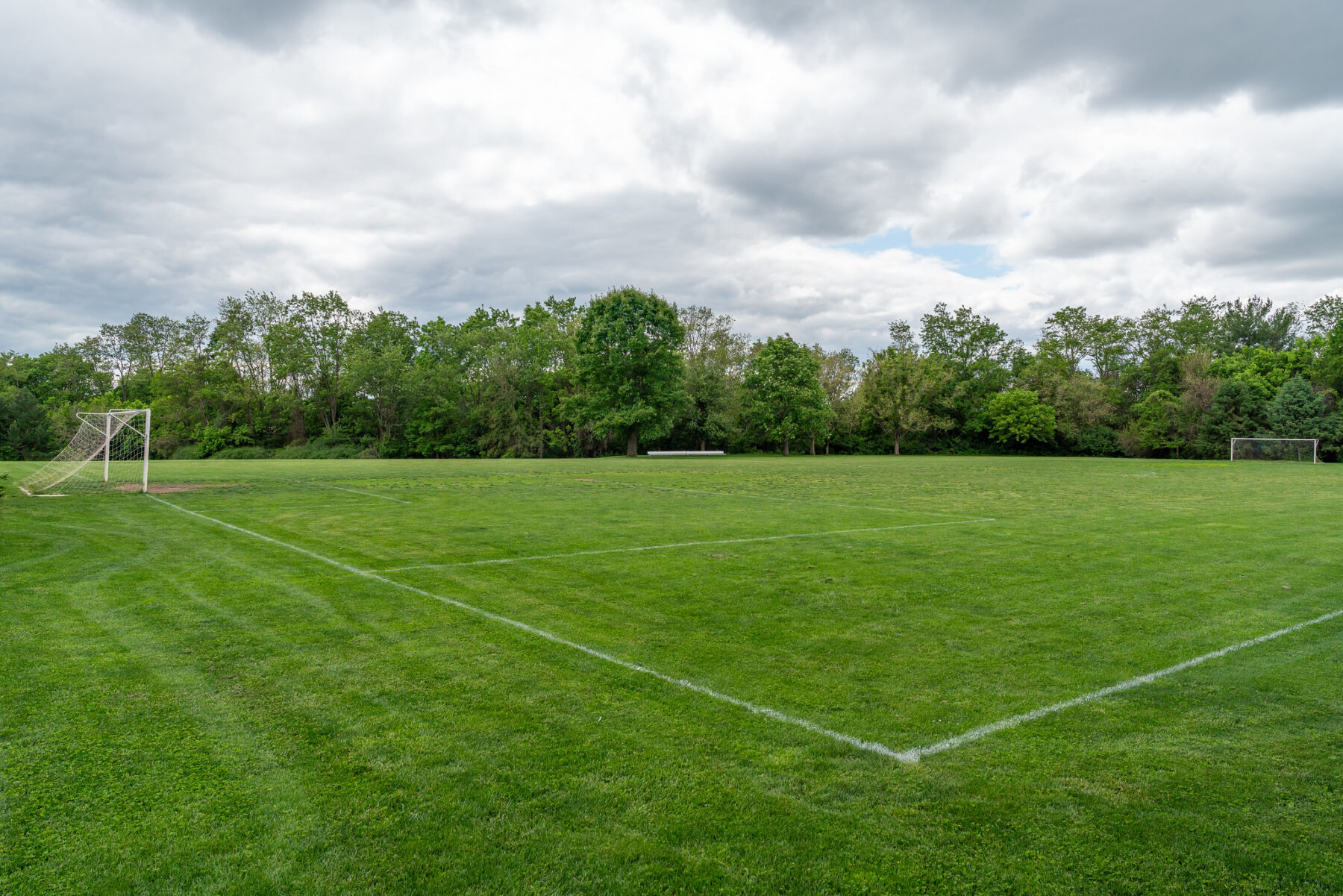 Soccer field at Waters Landing.