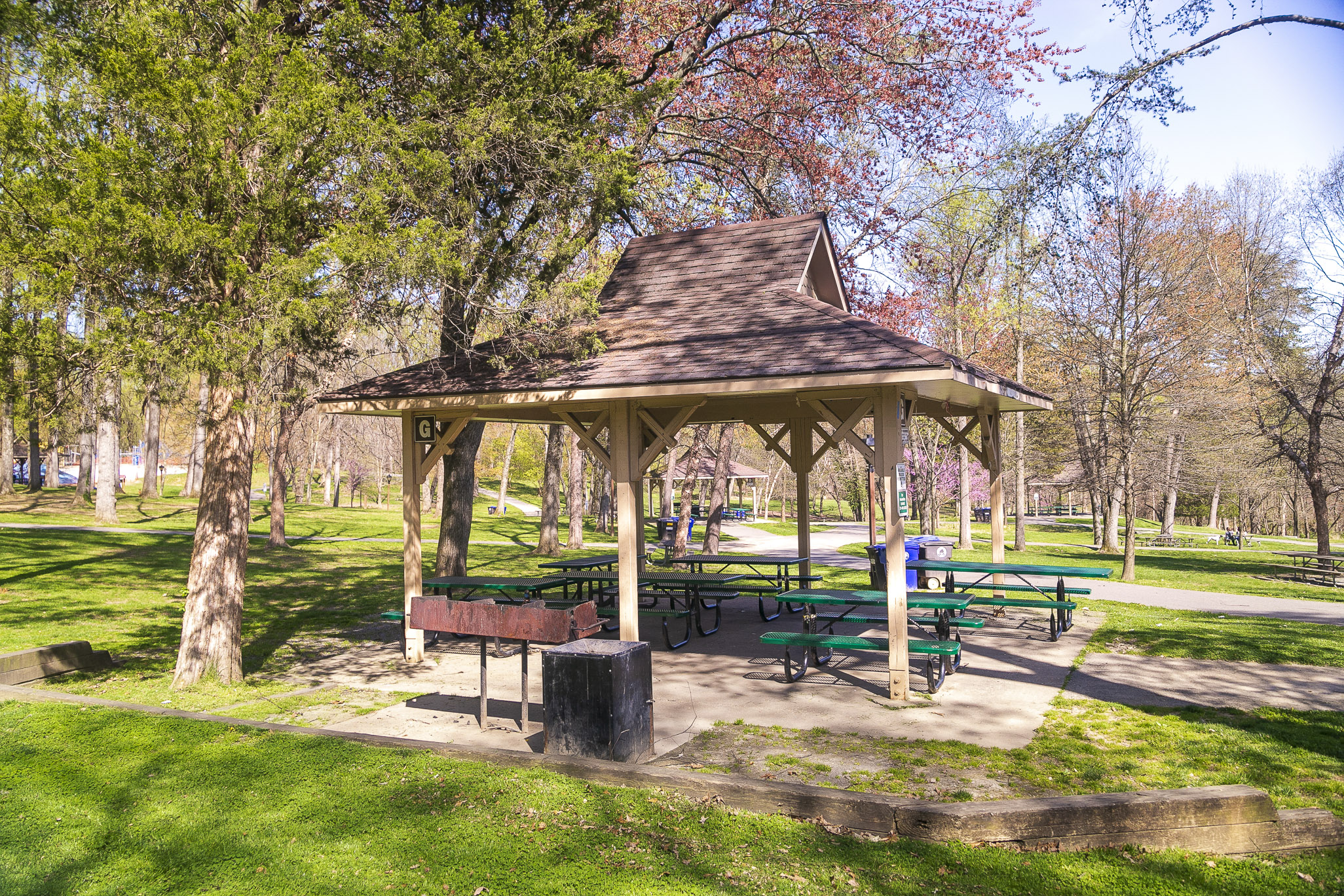 Wheaton Regional Park Picnic Shelters