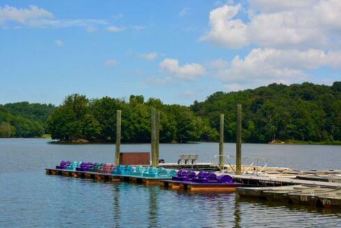 Lake Needwood Boats