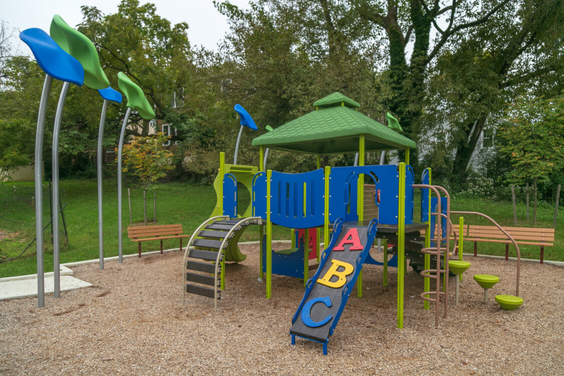 Playground at Sligo Mill Overlook Neighborhood Park