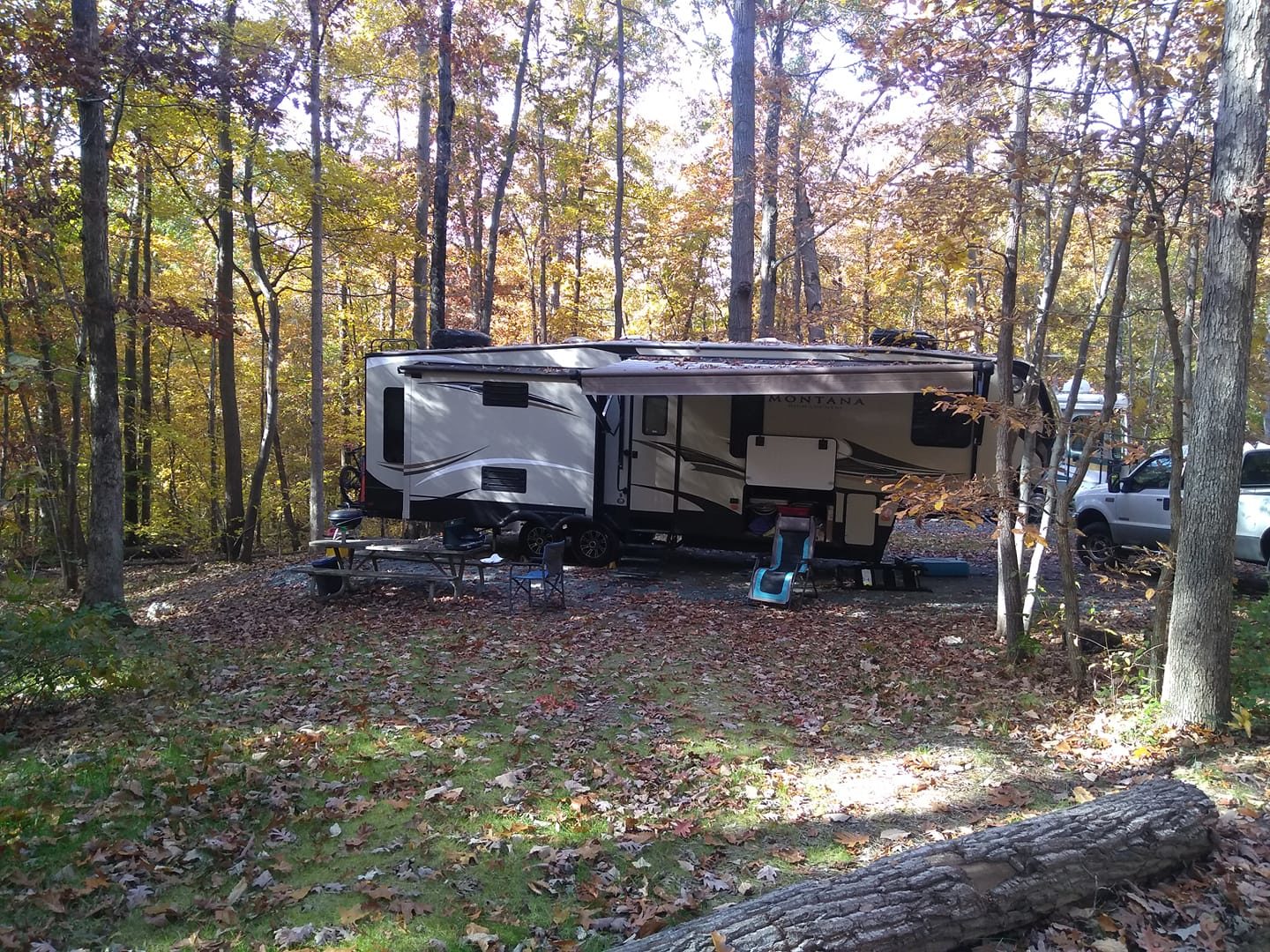Large RV on Full Hook-Up Site
