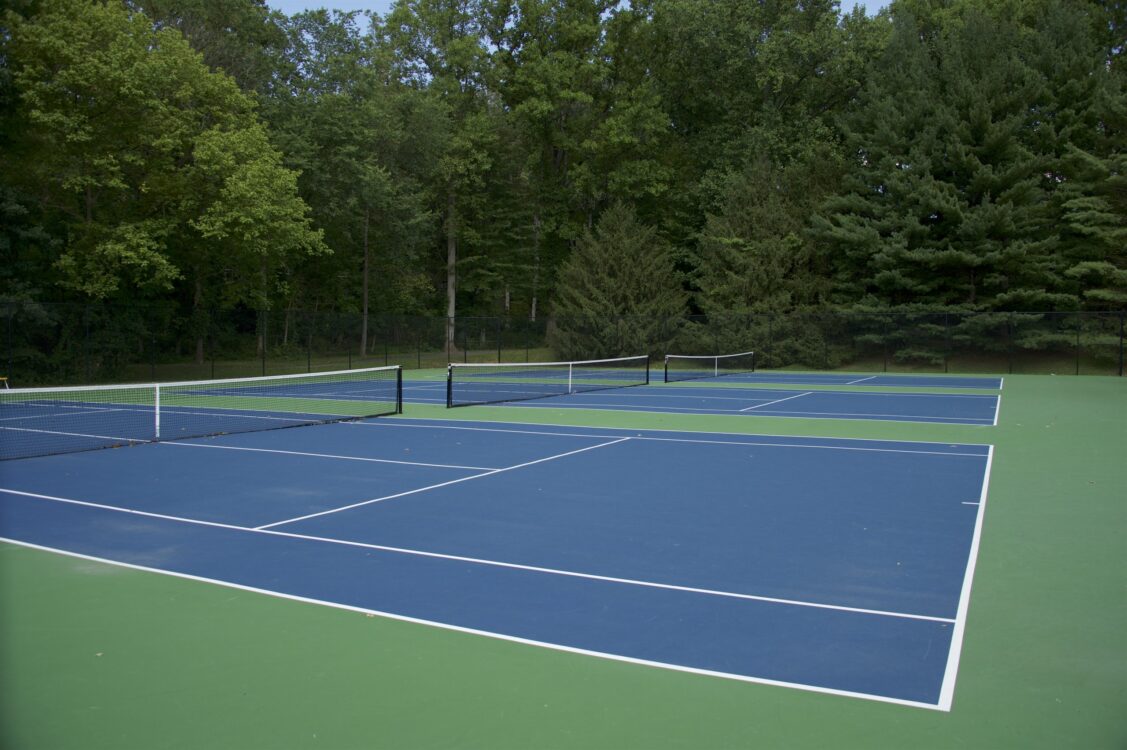 Tennis Court Avenel Local Park