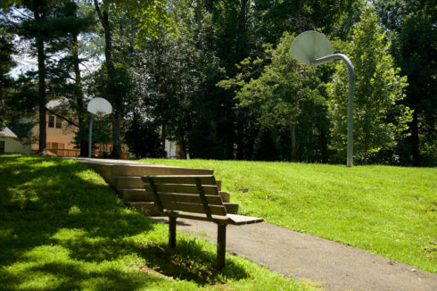 Basketball Court at Bedfordshire Neighborhood Park