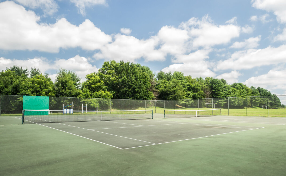 Tennis Court at Bowie Mill Local Park