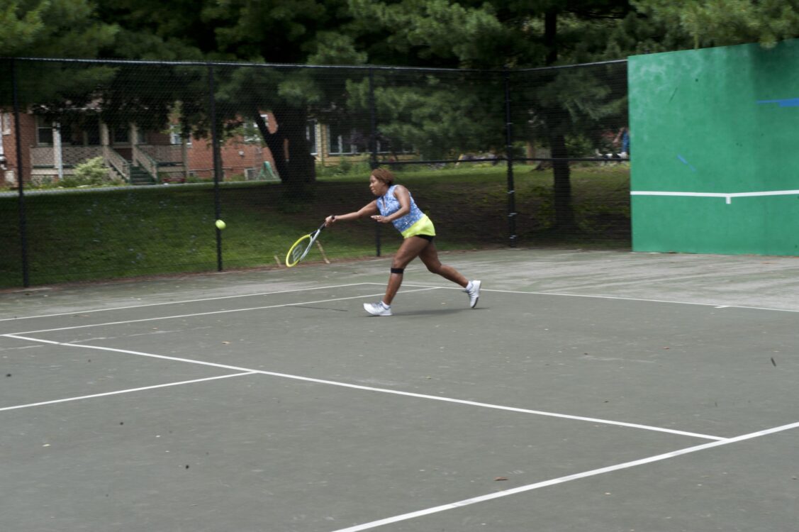 Tennis Court at Bullis Local Park