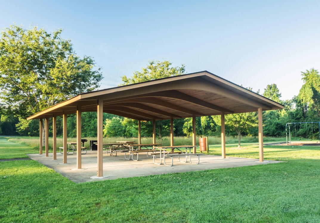 Burtonsville Local Park picnic shelter