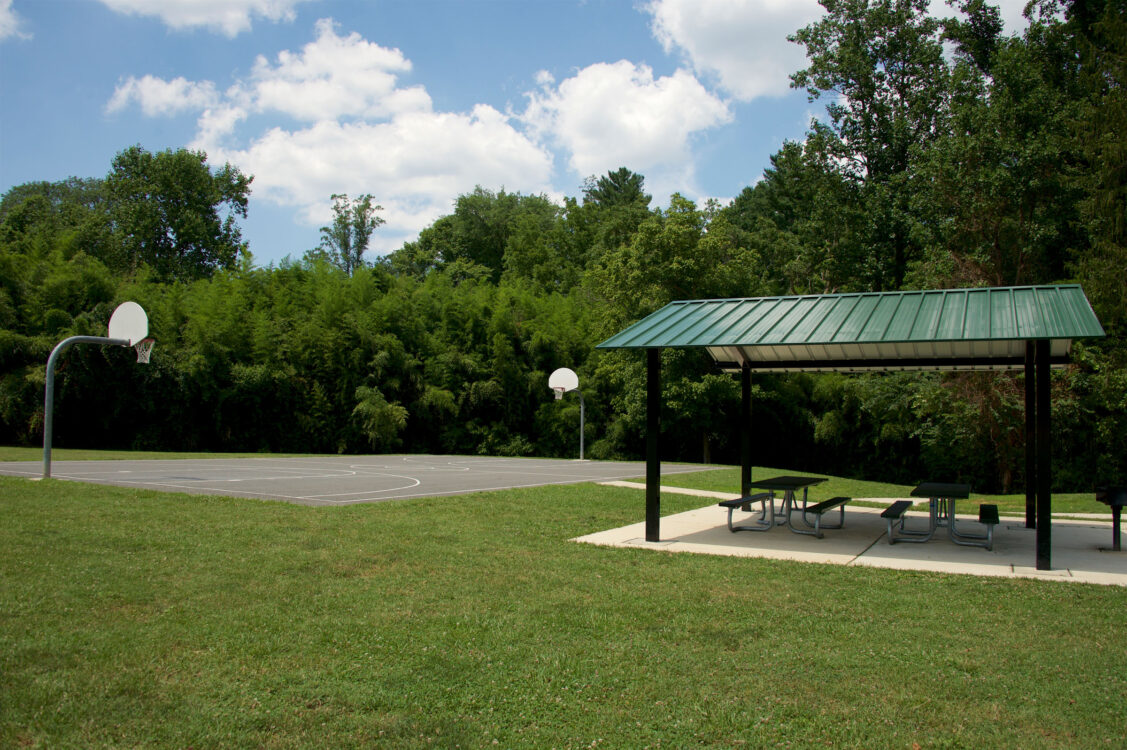 Cabin John Local Park picnic shelter