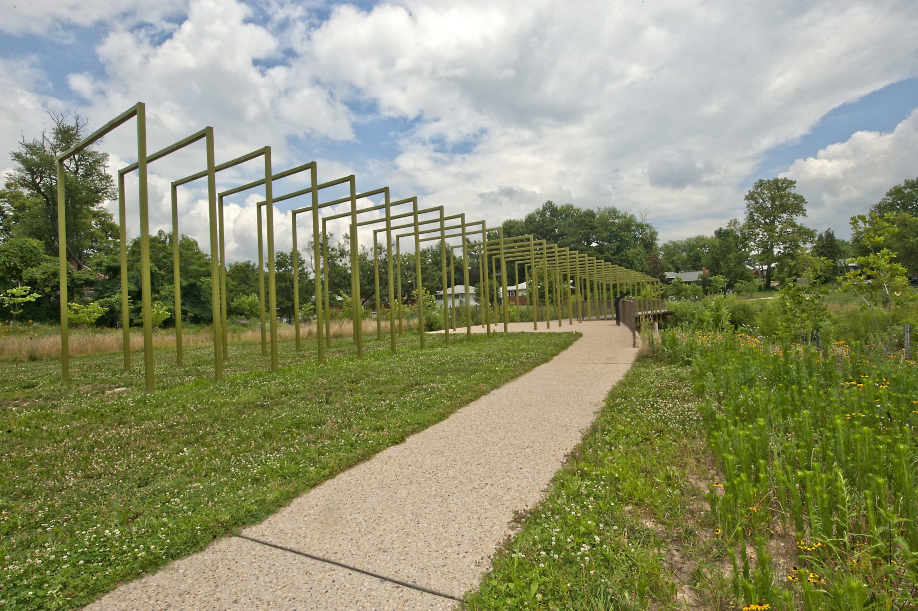 Pathway at Evans Parkway Neighborhood Park