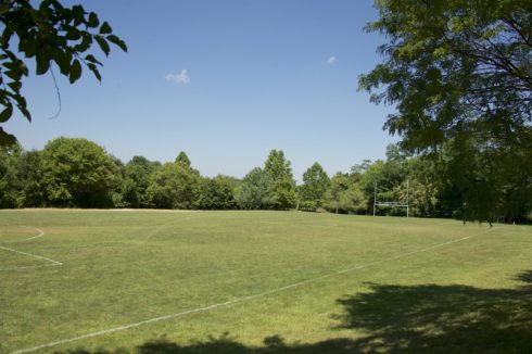 Football Field at Falls Road Local Park