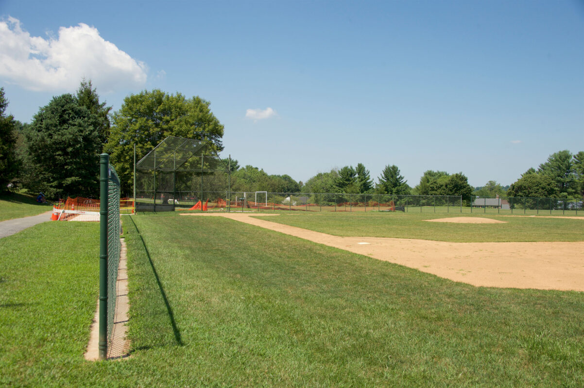 Softball Field at Falls Road Local Park