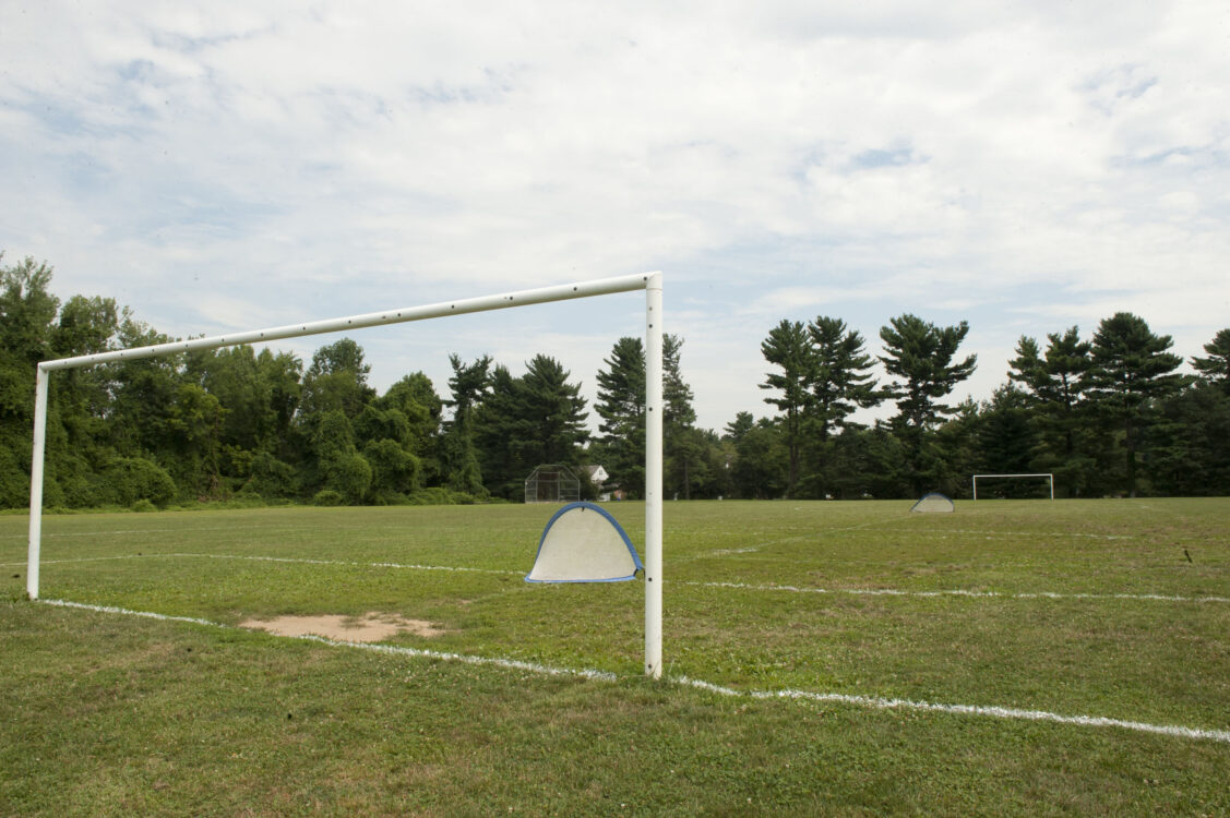 Soccer field of Fernwood Local Park