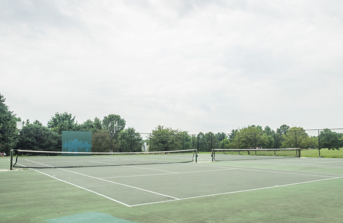 Tennis Court at Flower Hill Local Park