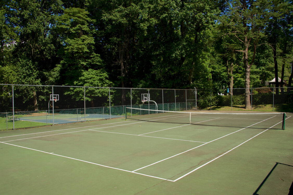Tennis Court at Garrett-Waverly Neighborhood Park
