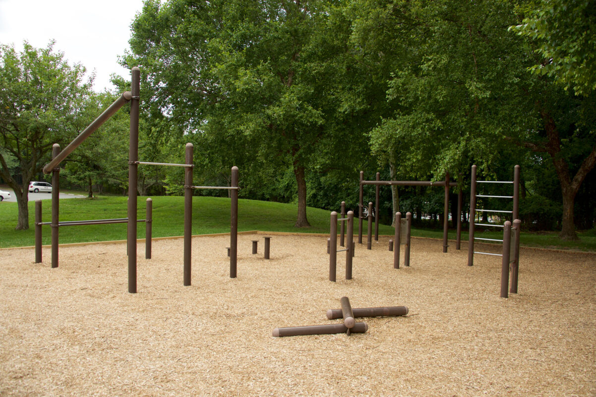Workout Equipment at Glenfield Local Park