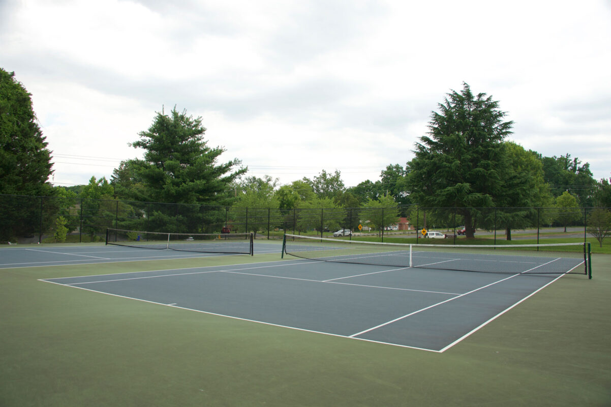 Tennis Courts at Glenfield Local Park