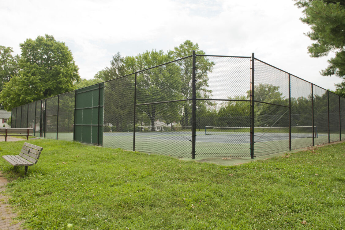 Tennis court at Greenwich Neighborhood Park