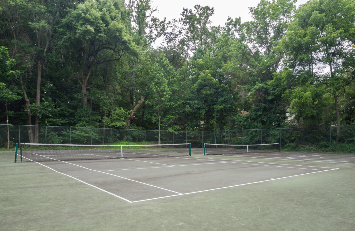 Tennis Court at Greenwood Local Park