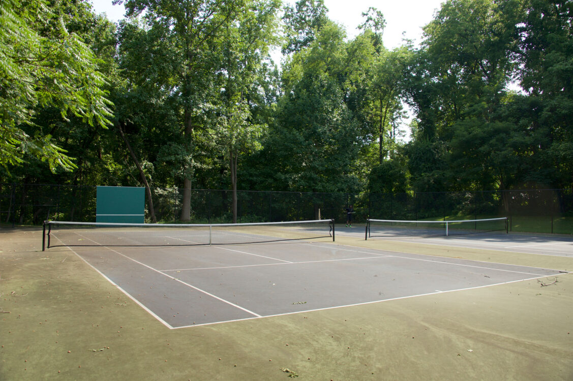 Tennis Court at Heritage Farm Neighborhood Park