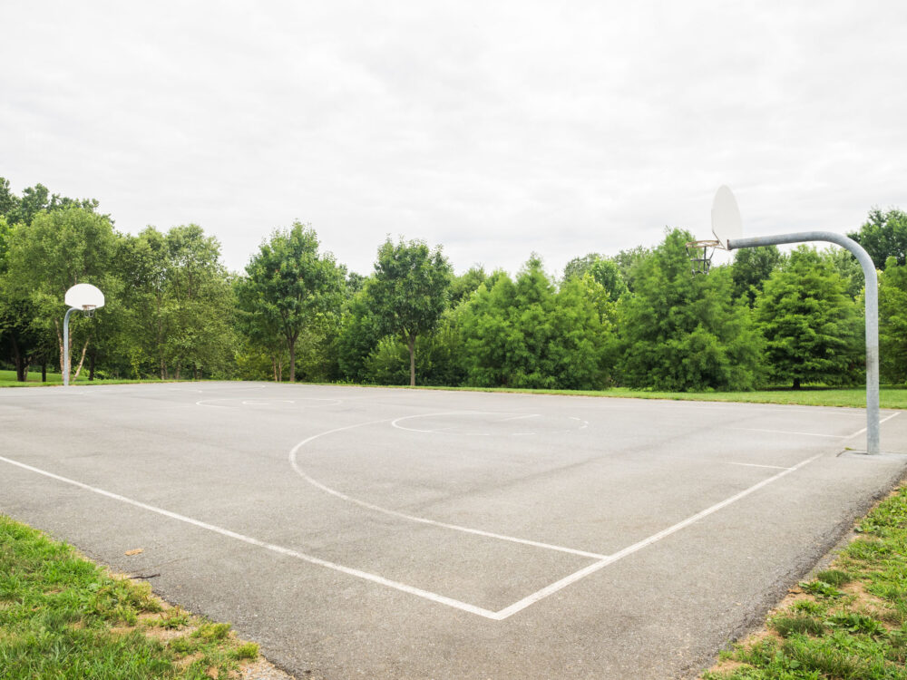 Basketball Court at Hoyles Mill Village Local Park