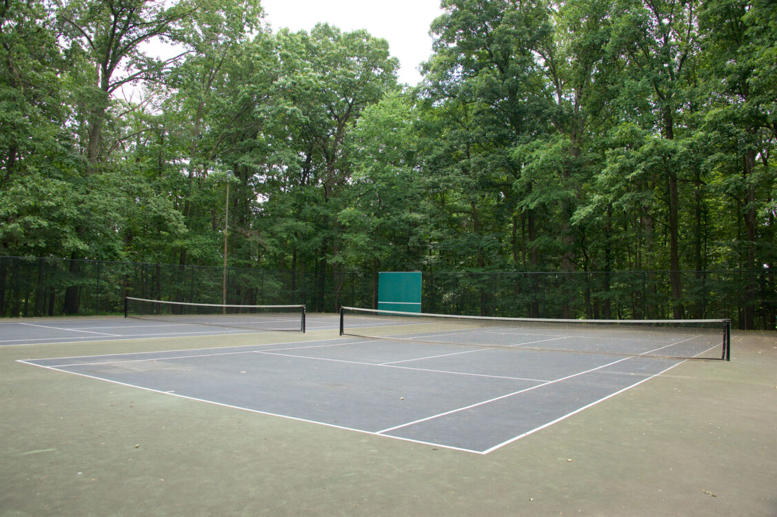 Tennis Court at Kemp Mill Estates Local Park