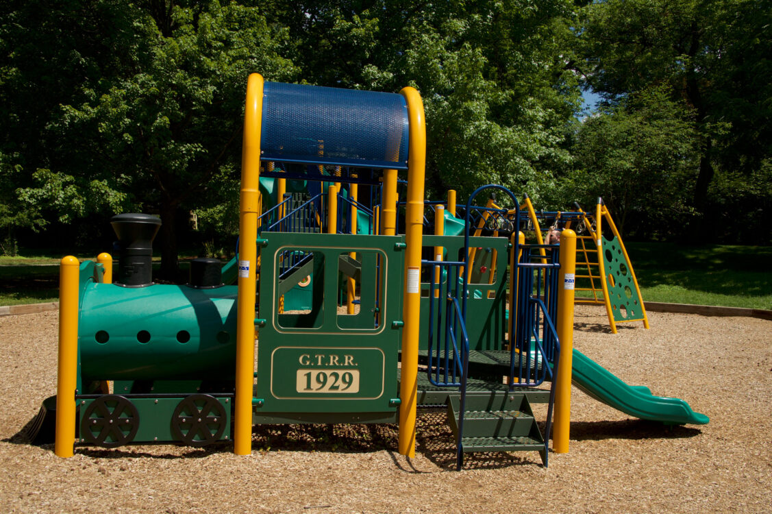 Playground at Kensington Cabin Local Park